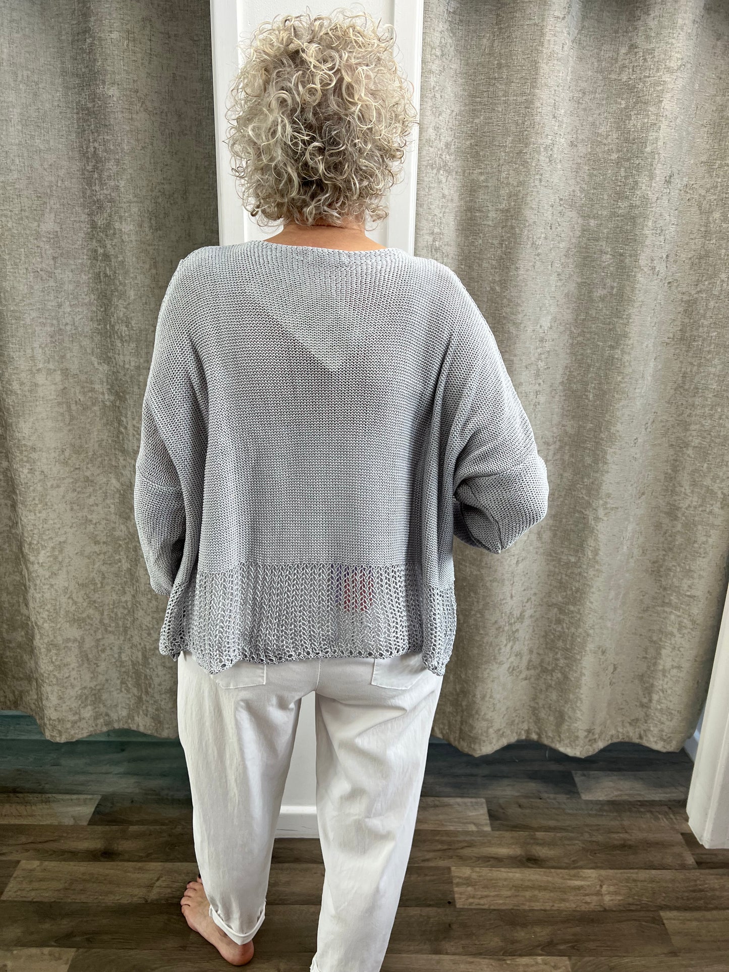 Waffle Knit Jacket